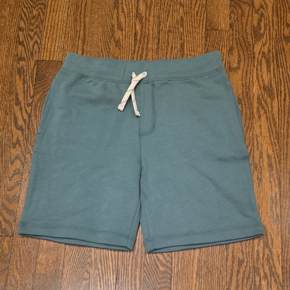 J. Crew Kids Classic Sweatshorts In Terry - Rich Spruce - NWT